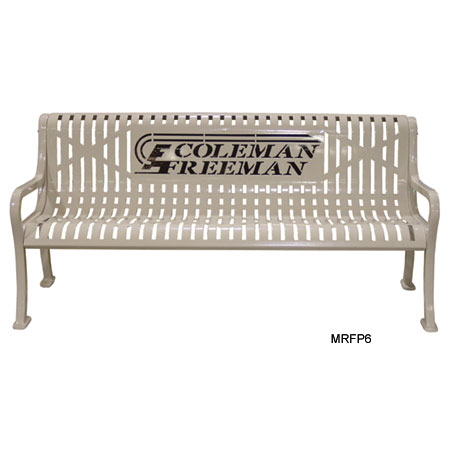 Multicolor Personalized Diamond Pattern Bench